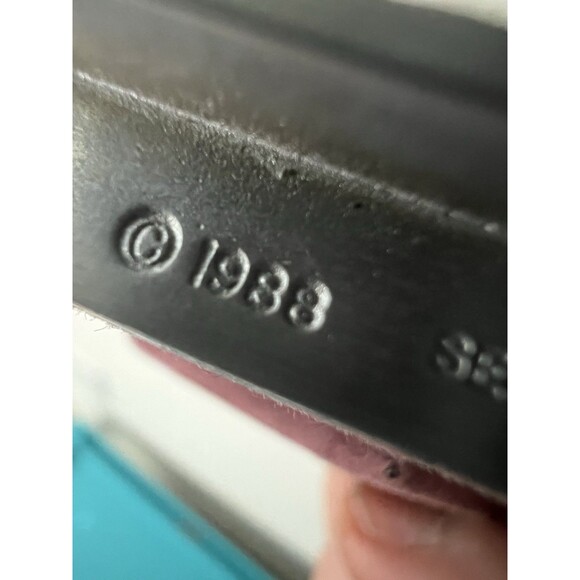 SEAGULL Pewter Canada Floral Picture Frame 1988 Vintage 3x4 Ornate Flowers - Picture 12 of 15